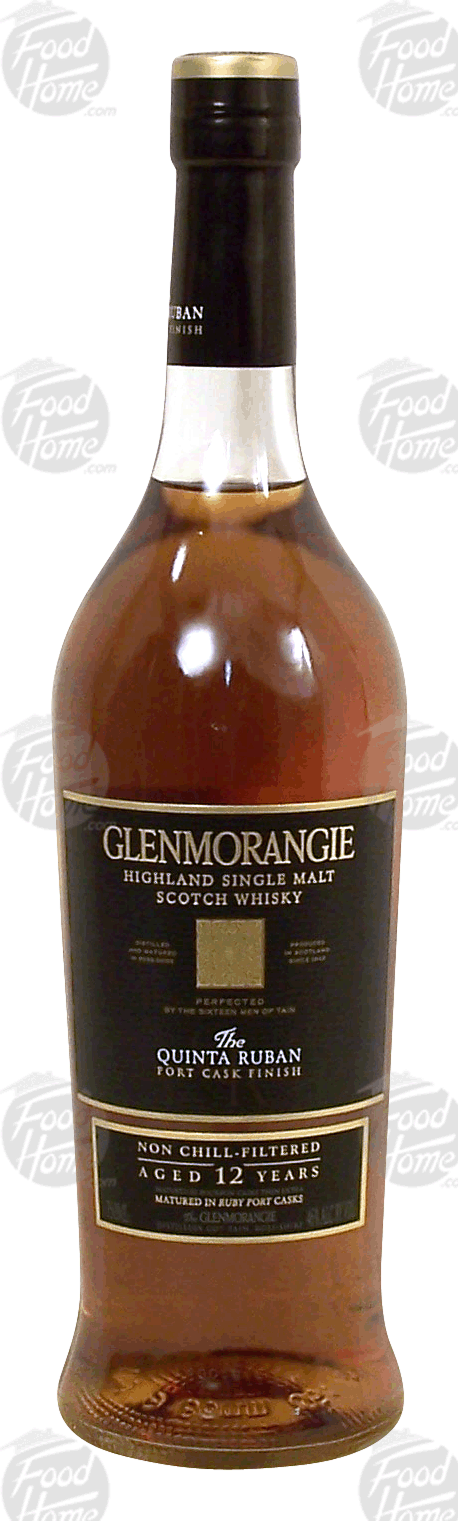 Glen Morangie Quinta Ruban highland single malt scotch whisky, 46% alc. by vol. Full-Size Picture